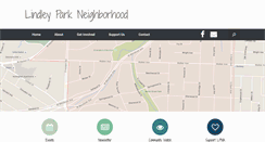 Desktop Screenshot of lindleyparknc.com